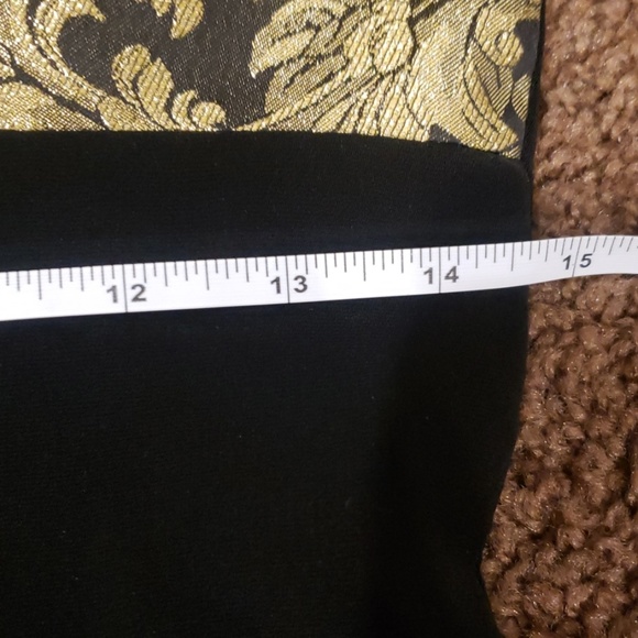 Black/gold party dress - Picture 6 of 8